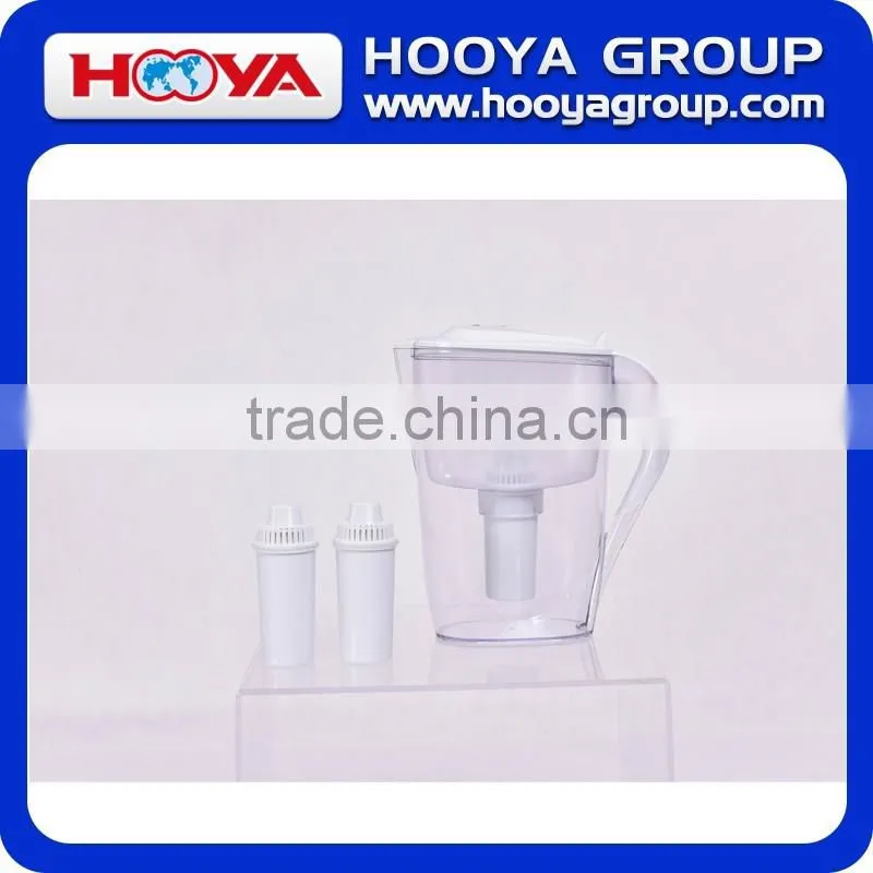 3.0L WATER FILTER PITCHER,WHITE+BLUE , 1 pitcher with 3 filter