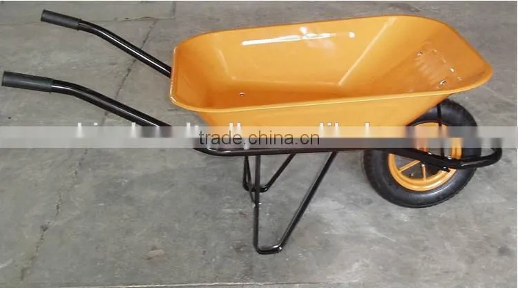 steel handle tray construction wheelbarrow