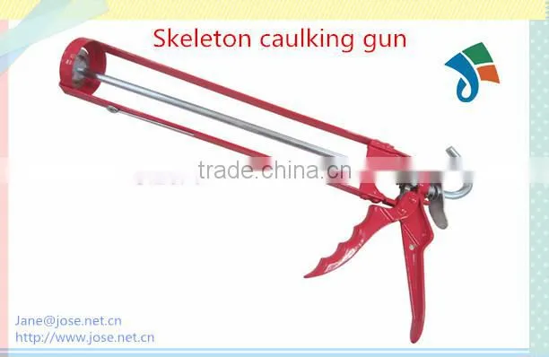9" Skeleton caulking gun Aluminium handle