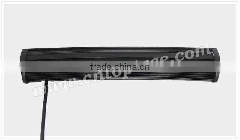 High intensity cree led bar lighting curved led light bars for auxiliary lighting