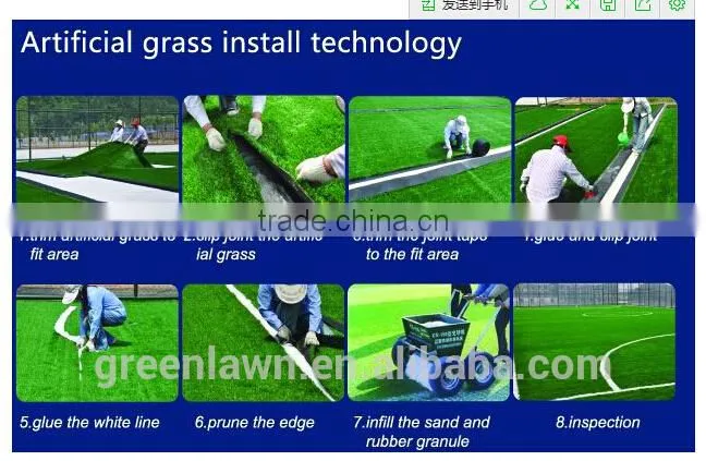 manufacture high quality artificial landscape grass and decoration