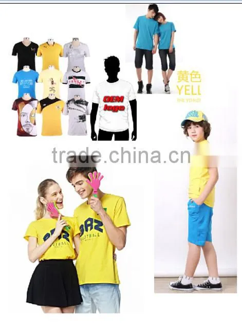Lovers shirt customize plain dyed t shirt wholesale