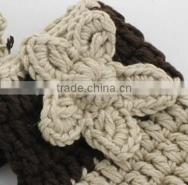 OEM Manufacturer Cute Baby Infant Newborn Handmade Crochet Beanie Hat Clothes Baby Photograph Props