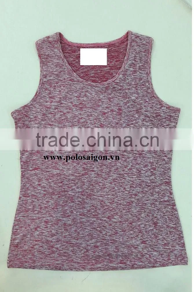 WOMEN TANK TOP ,CUSTOMIZE ORDER, HEATHER FABRIC 92% POLY-8%SPANDEX