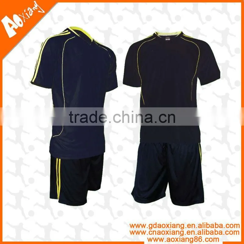 SJ054 customized Short Sleeve Soccer Uniform with spandex