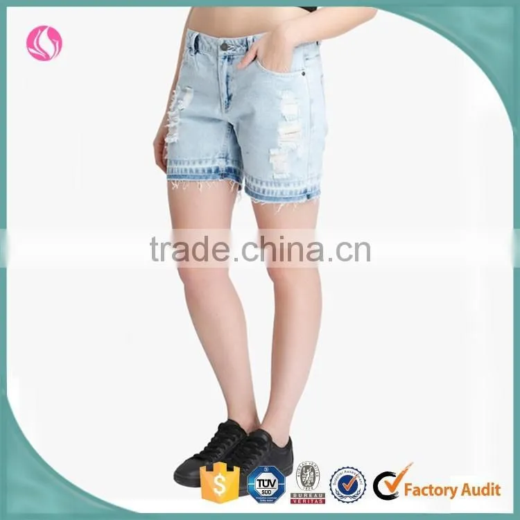 Woman mma Shorts,Distressed Denim Shorts Women Apparel