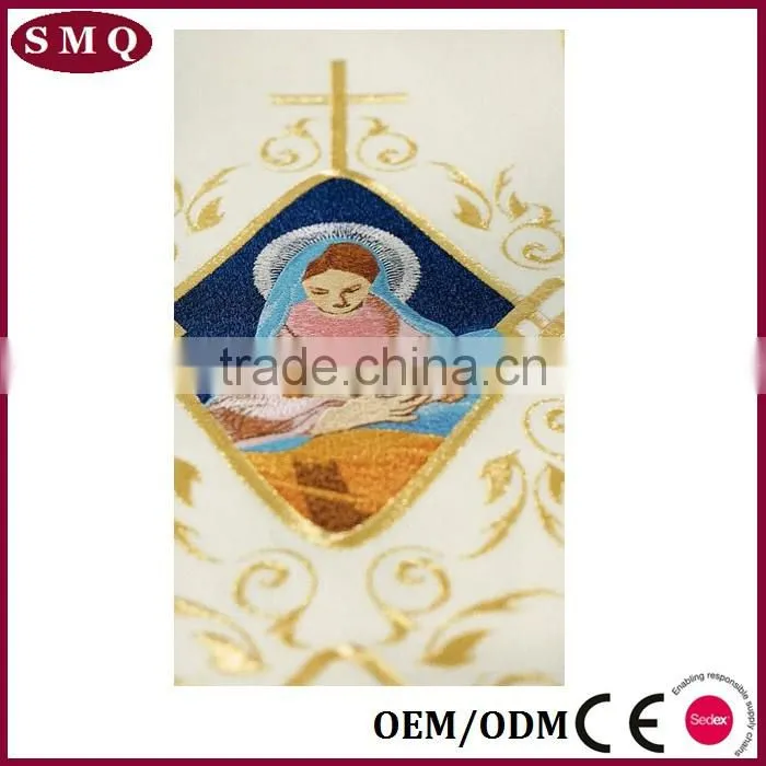 Church Design Hand Sew Trim Embroidery Chasuble