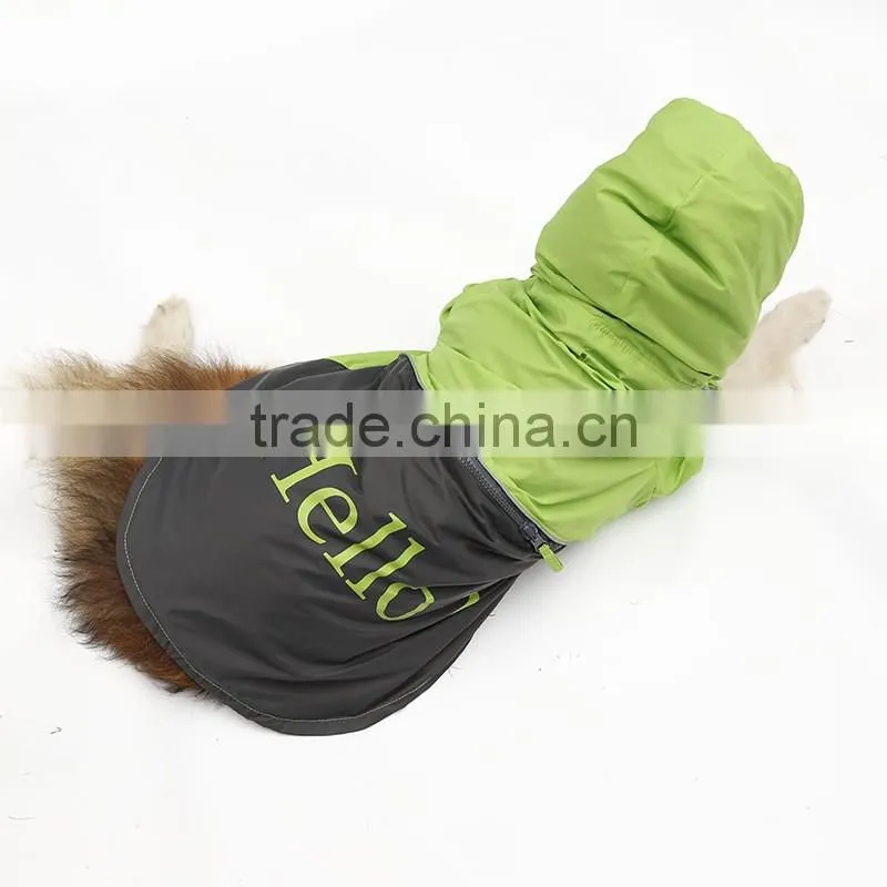 Redhill Pet Raincoat Waterproof large Dog Raincoat for sale