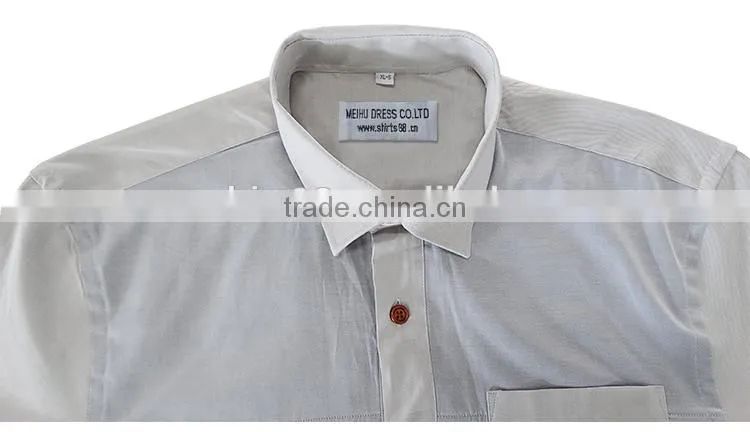 Casual men half sleeve shirts 100 cotton men slim fit shirts