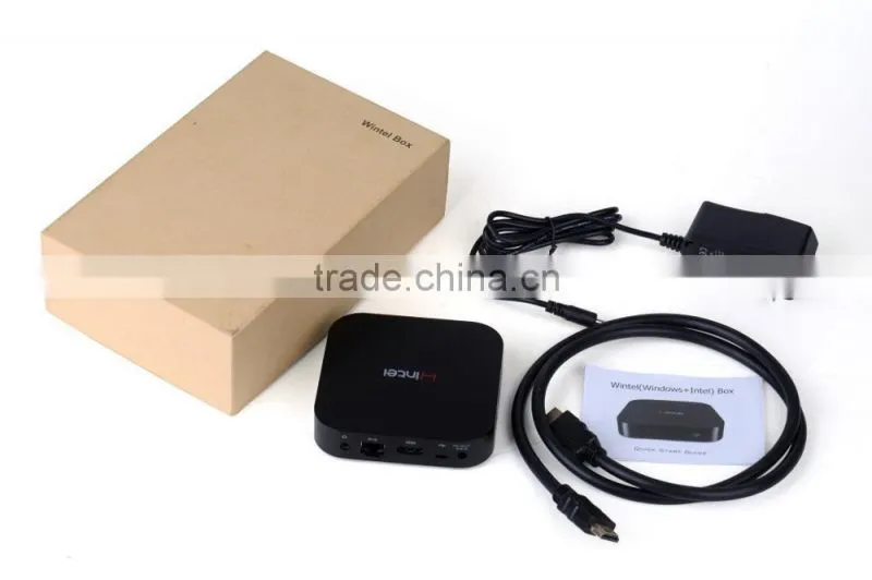 Windows8 8.1Android OS W8 Intel 1.33GHz CPU 32gb Storage Smart Quad Core Wintel W8 Mini PC