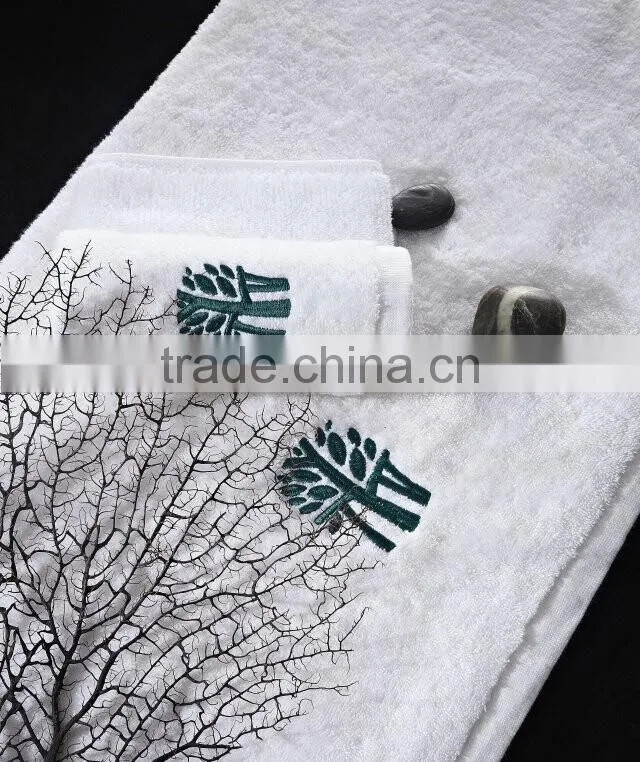 Cotton White towel hotel bath towel supply