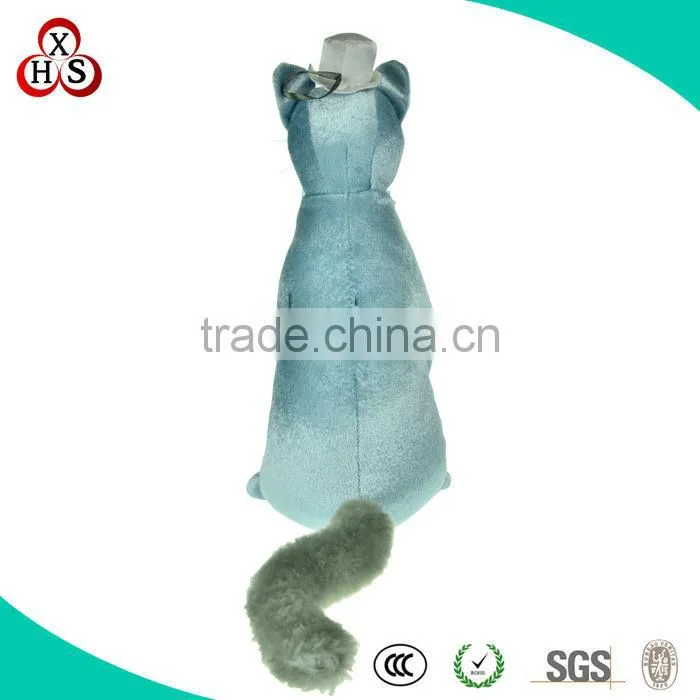 Custom high quality made plush wedding toy couple cat