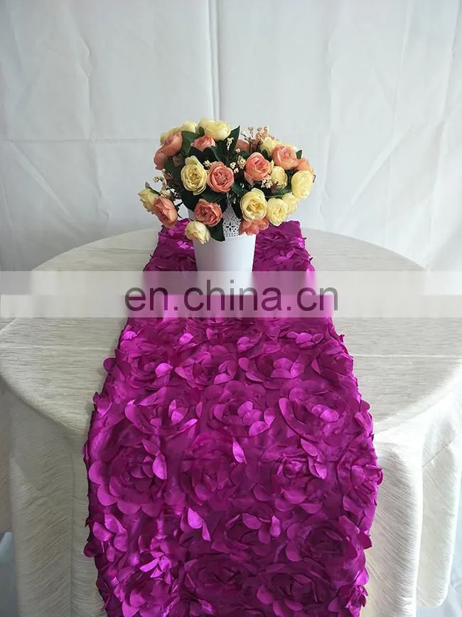 Elegant Satin Table Runners for Weddings