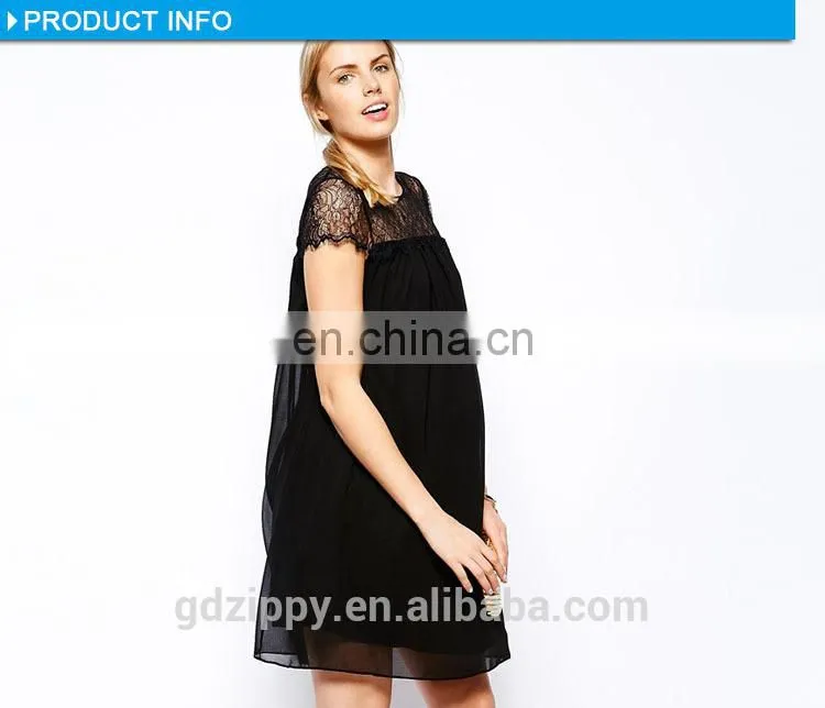 woan fashion maternity dress lace maternity dress