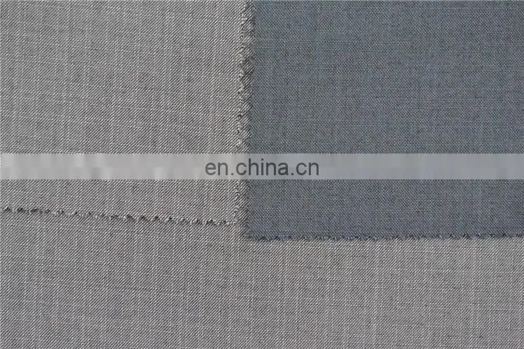Wholesale latest fabric tr material new check/plaid woven tr suit fabric for tr suiting