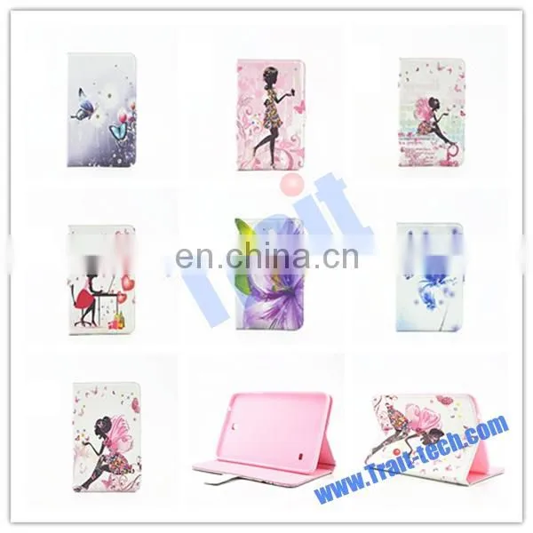 Diamond Studded Magnetic Buckle Flip Stand TPU+PU Leather Case for iPad Mini 4