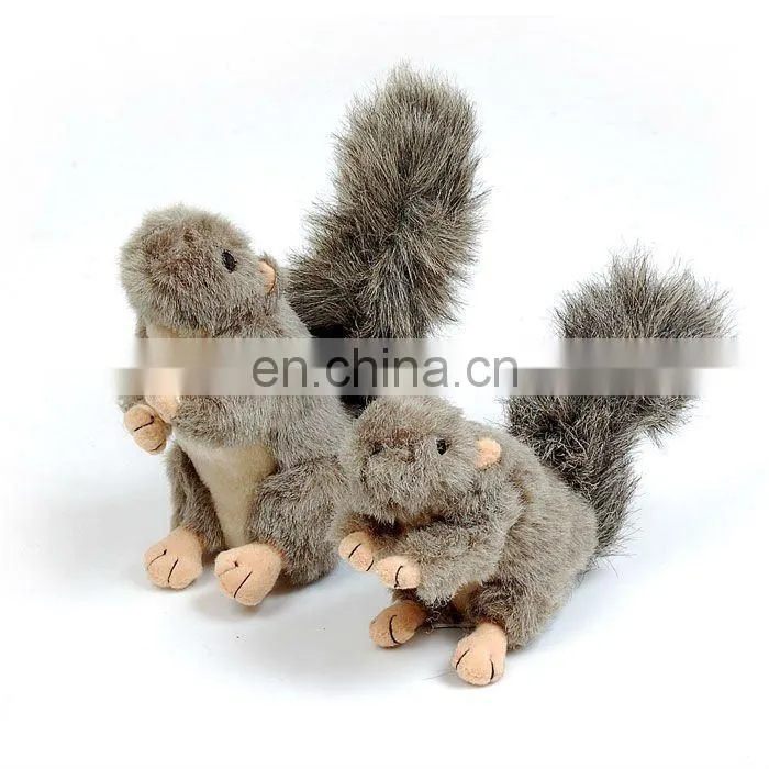 The United States AKC simulation animals squirrel pet toy/dog toy