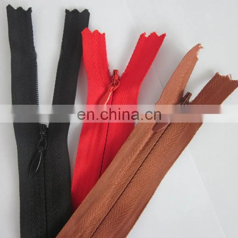 3# slider women vislon boot shoe lace zipper