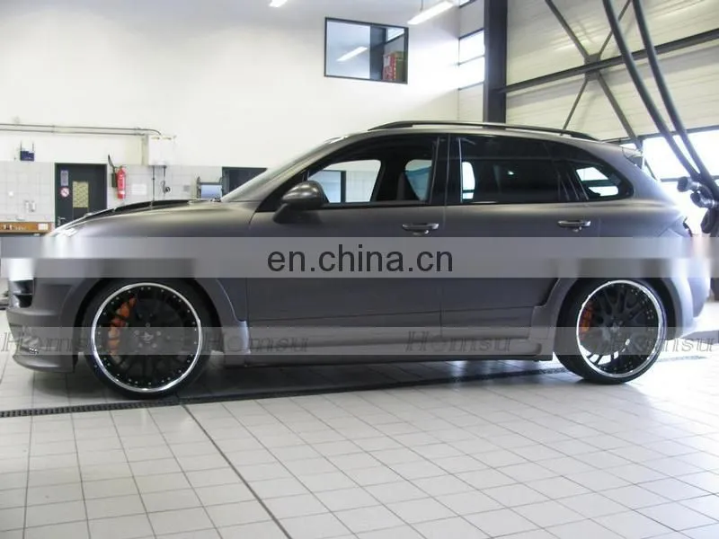 high quality 2011-2014 958 Cayenne Car Change HM Style Wide Body Kit With FRP Material bodykit For Porsch-e