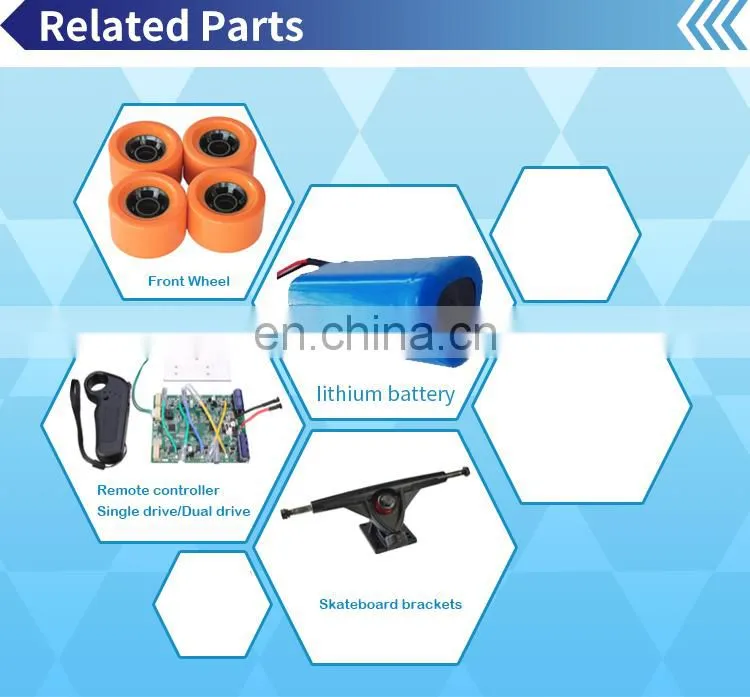 HONGJUN 3 inch electric longboard motor with remote control