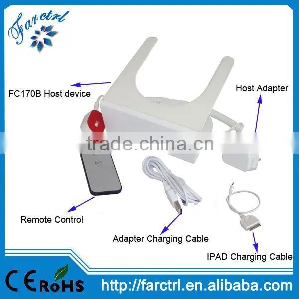 Standalone Rechargeable Anti Theft Security Display Holder For Tablet With Alarm