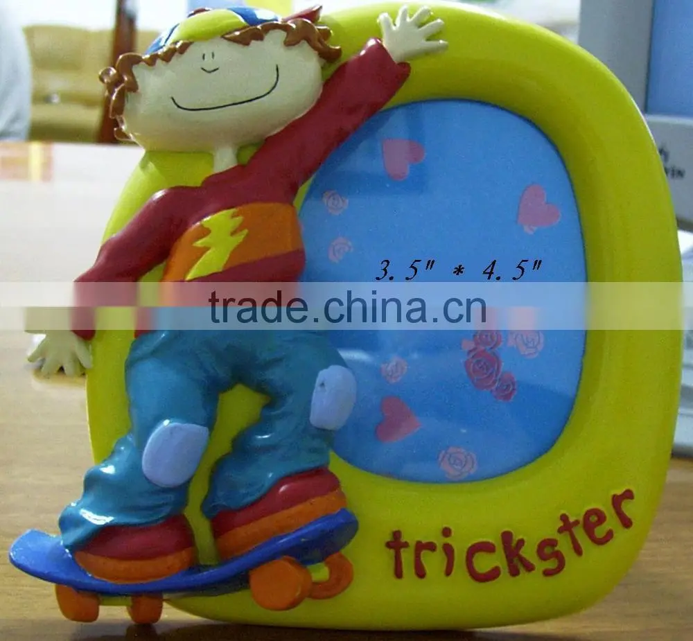 Unique Design Resin Photo Frame, Merry Chrismas Decoration, Promotional Gifts,