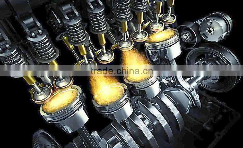 Diesel engine spare parts YC6108G Forged piston prices
