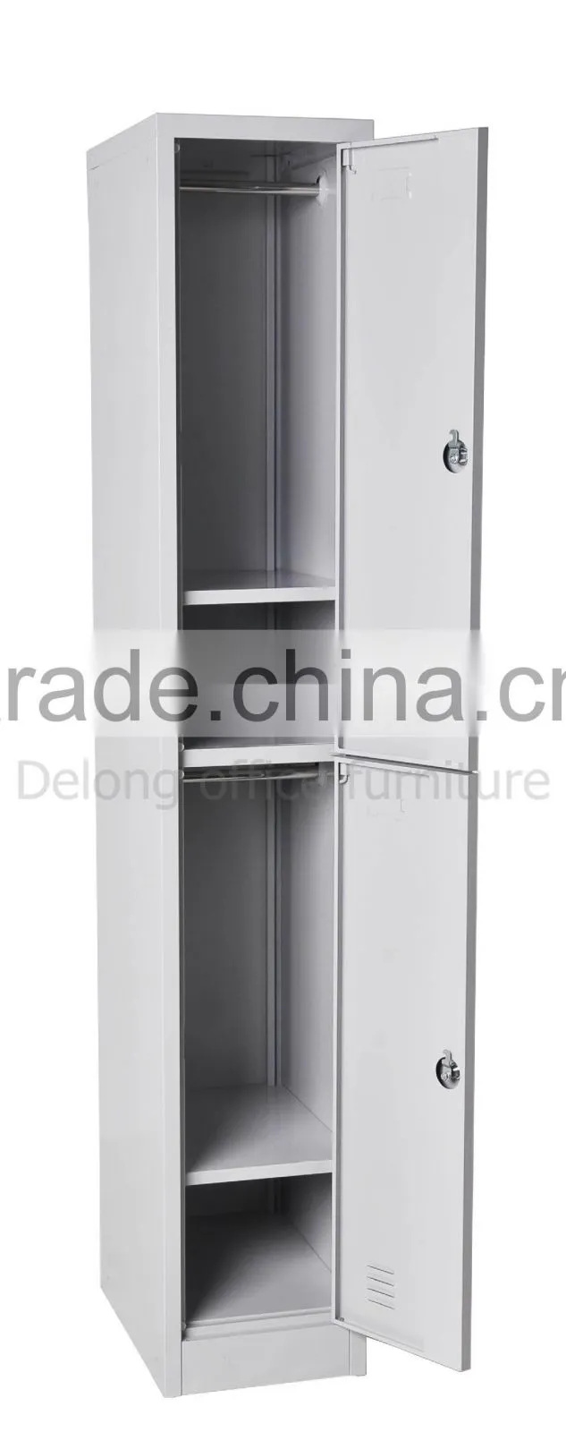 (DL-SL1)China manufacturer folding colorful 4 tier steel lockers storage locker for employee/vertical 4 door steel metal locker