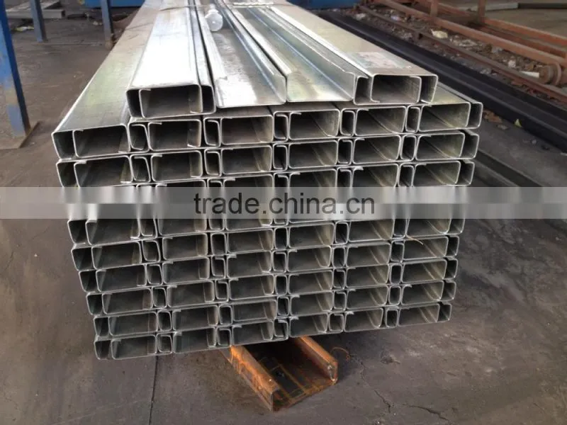 Length 6m Galvanizd Steel C Purlin uesd in Building Materials