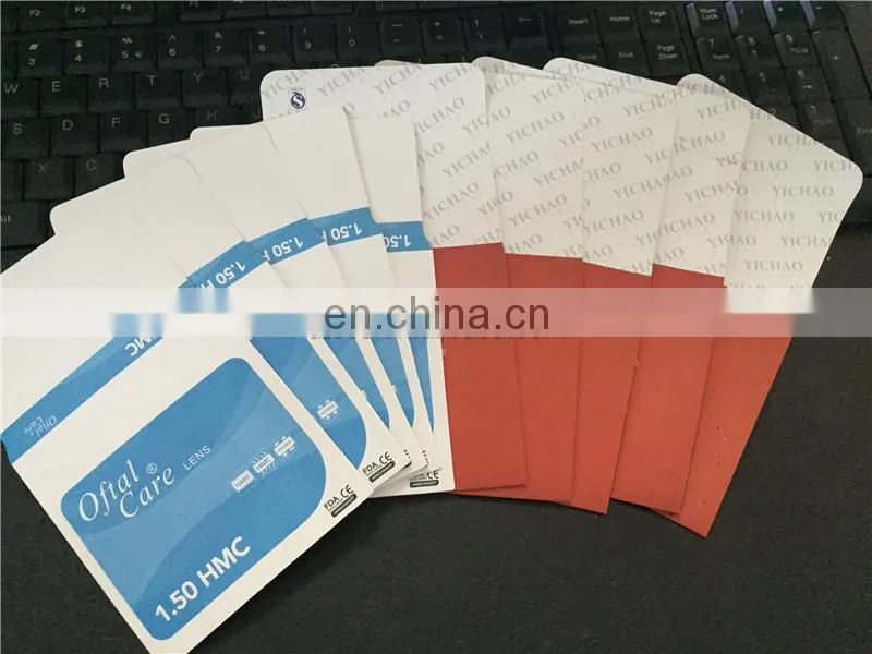 ZF80 Automatic Zigzag Eyeglass Paper Envelope Folding and Gluing Machine, M fold Lens Bag Pasting Making Machine