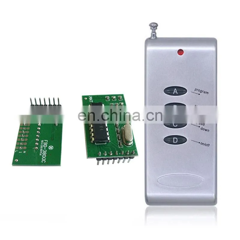 4 channel 315mhz wireless remote Police siren wireless remote control Fixed code 4 buttons remocon remote