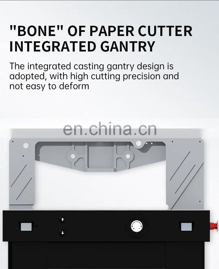 CM460X China Manufacturer 460Mm A3 A4 Electric Control Paper Cutter Guillotine Machine