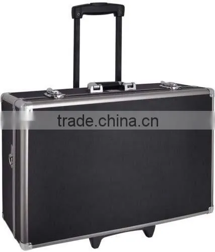 Professional Series Metal Frame Customized Large Hard Case with Locks, rolling photography equipment case