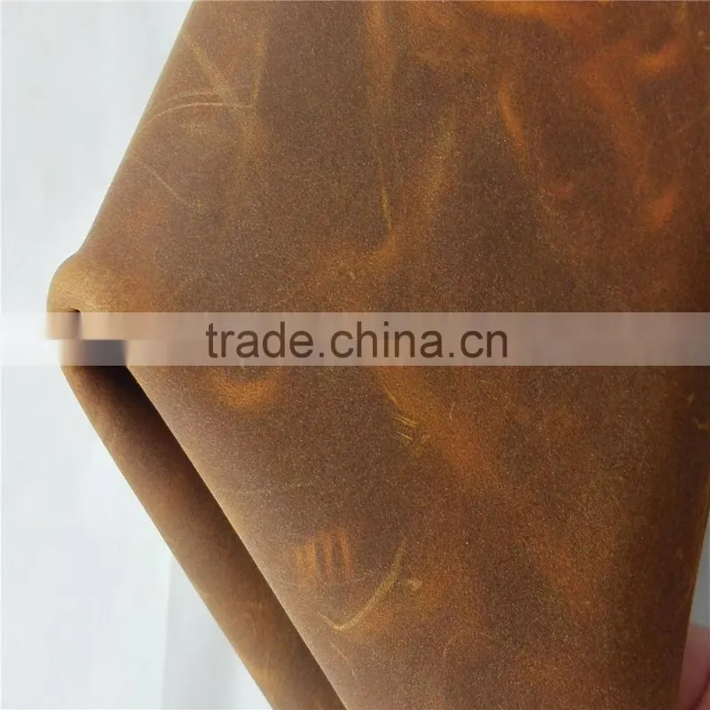 Cow leather manufacturer for crazy horse vintage leather