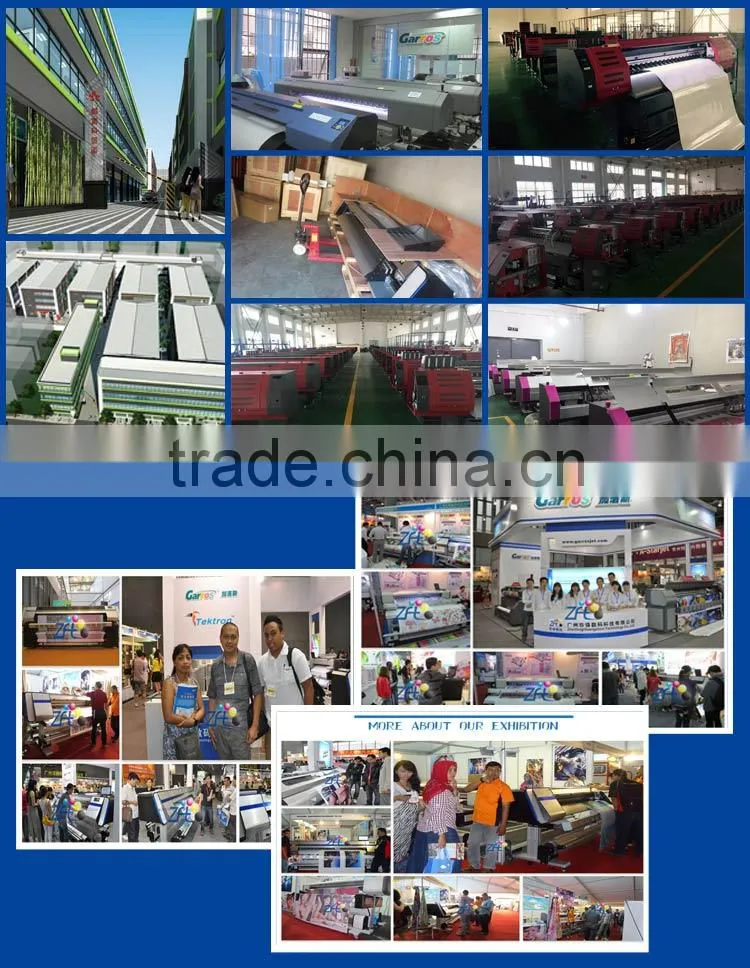 Garros G5 3.2m outdoor banner wide format inkjet printer (KM512/42pl ,8 head ,high speed)