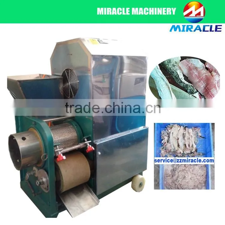 Gold supplier smaller fish debone machine from fish process machines