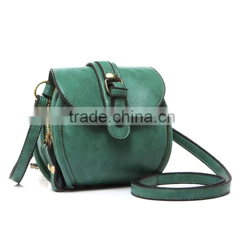 Fashion leather black shoulder handbag crossbody handbag flap casual bags women's bag