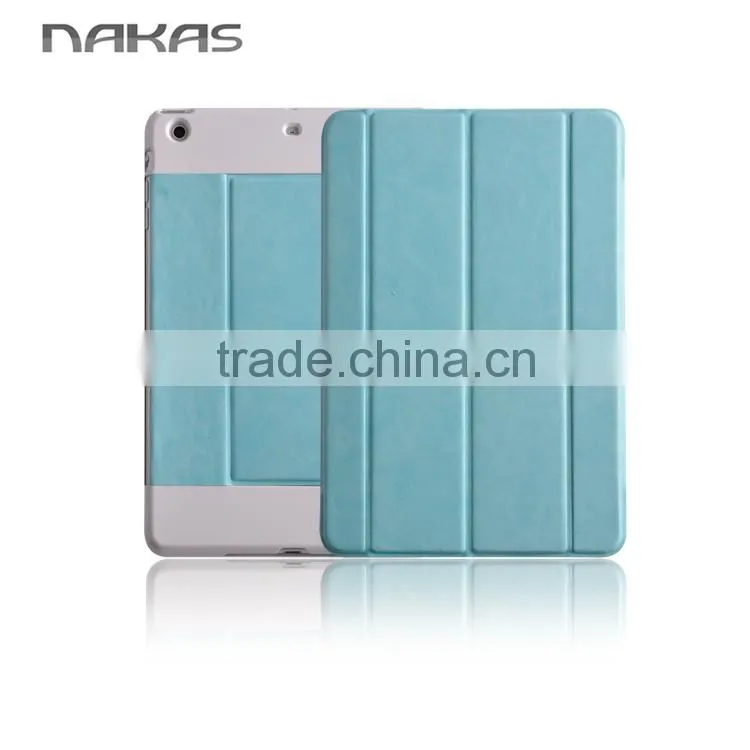 Factory wholesale lovely bear leather tablet cover case for IPad mini