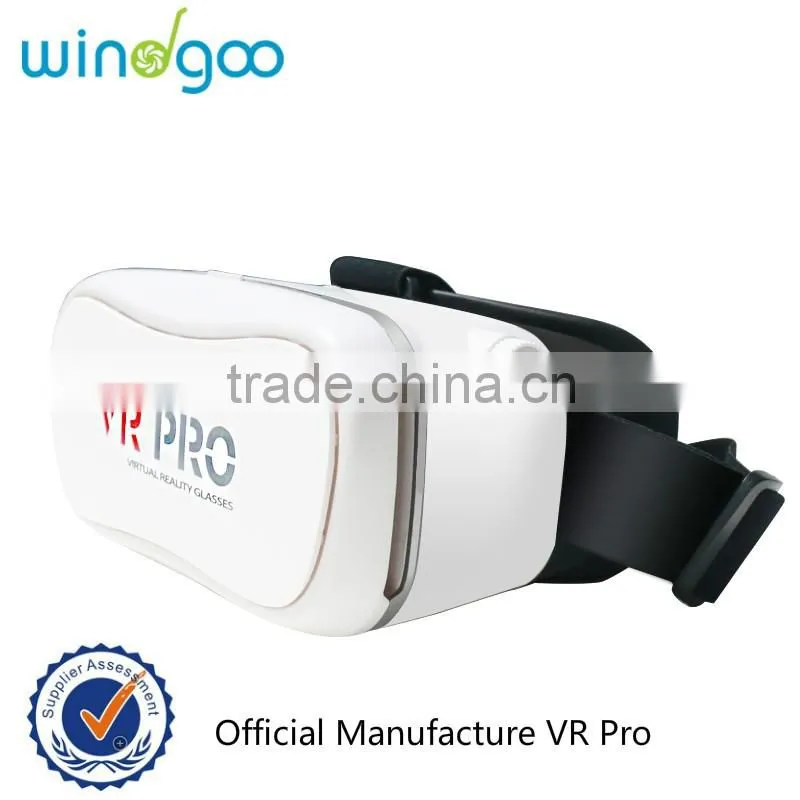 Hot Selling 3D Glasses VR cinema PRO Virtual Reality Glasses, high quality vr 3d pro box