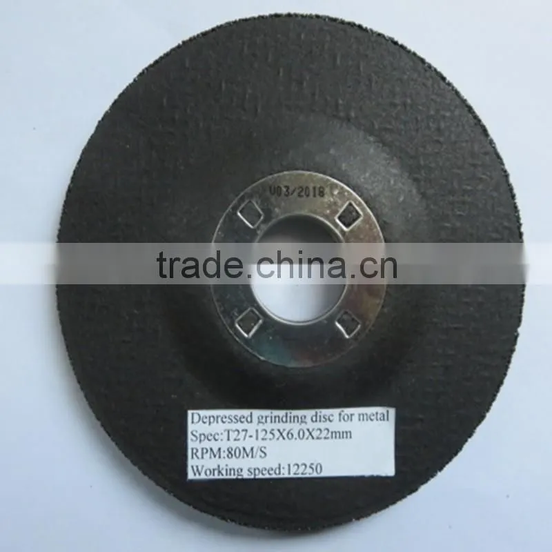 Green color cutting disc for inox