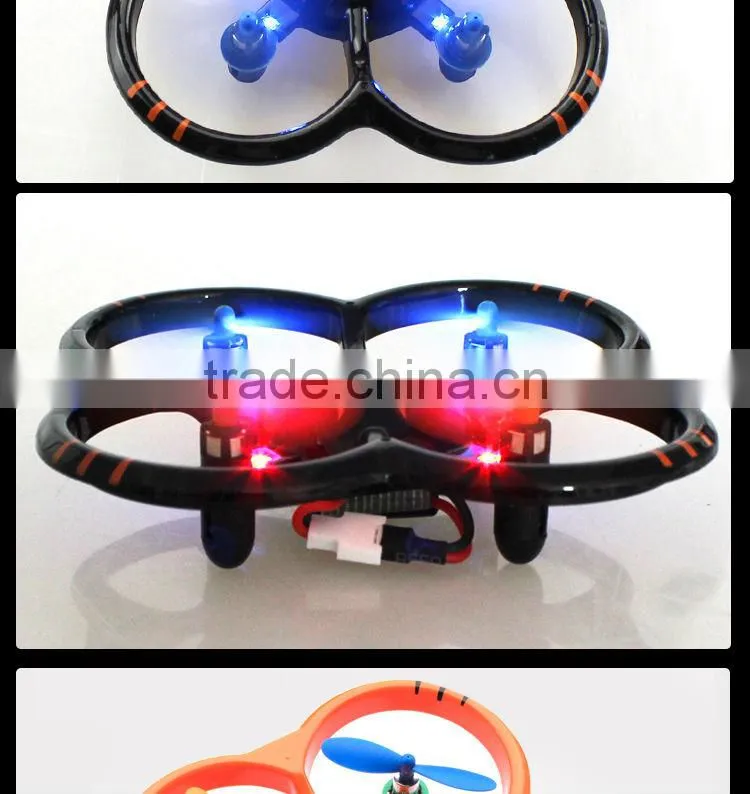 2014 new product micro quad copter U207 2.4G 6-axis the smallest rc quadcopter mini drone