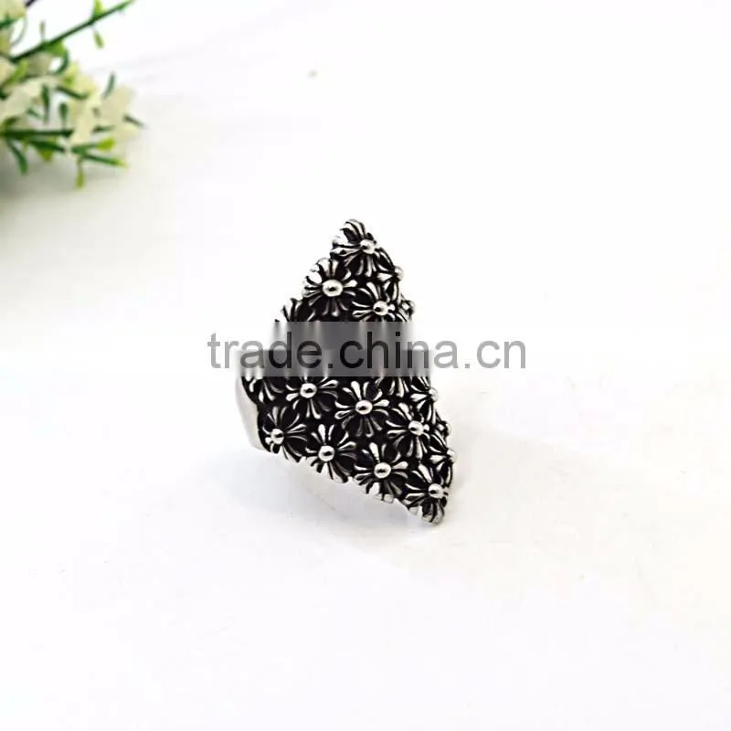 stainless steel jewelry skulls men's ring rocker gay men ring
