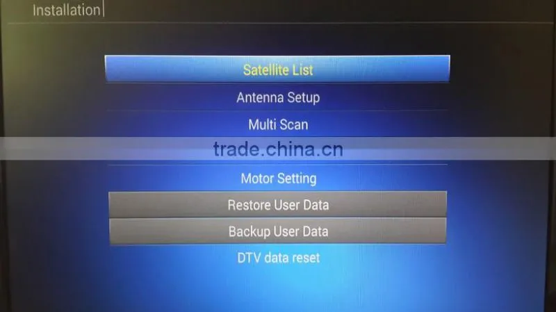Wholesale quad core 1G DDR3 8G Nand Flash android TV Box dvb K1 android 4.4 KI dvb s2 satellite receiver