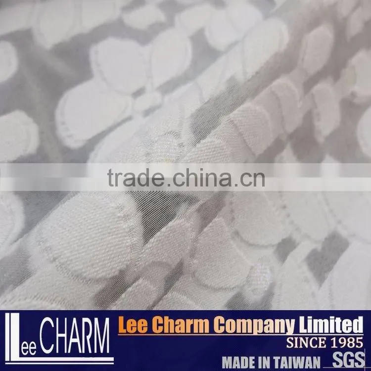 Metallic Petals Pattern Fashion Apparel Jacquard Fabric