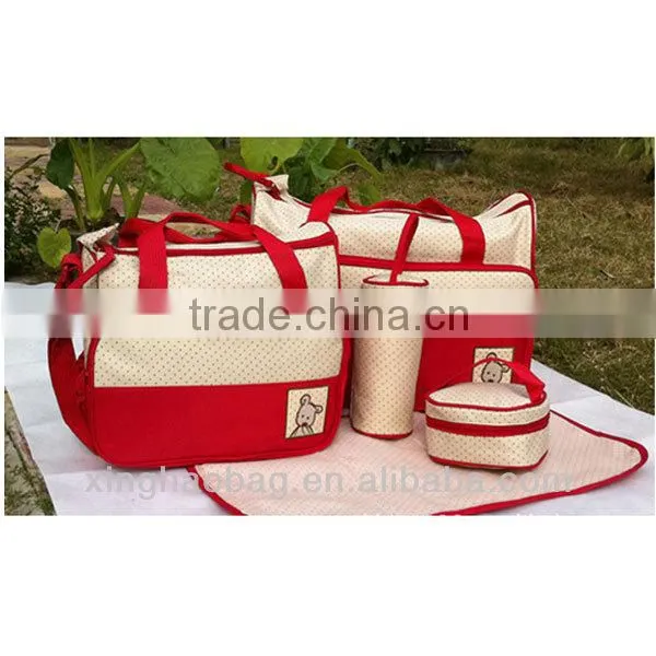5 piece baby changing bag set baby nappy changing bag set diaper bag