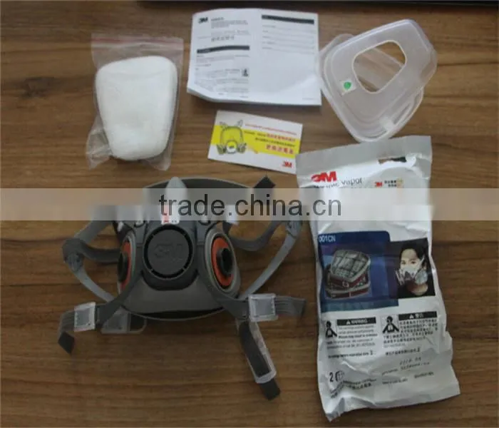 3 m6200 gas mask dust mask