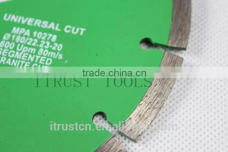 ITRUST good quality laser diamond saw blades for Concrete CT0110