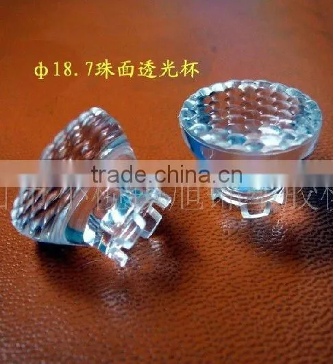 2011 HOT high quality low price PMMA Standard Spherical LED Lens of glazed sphere