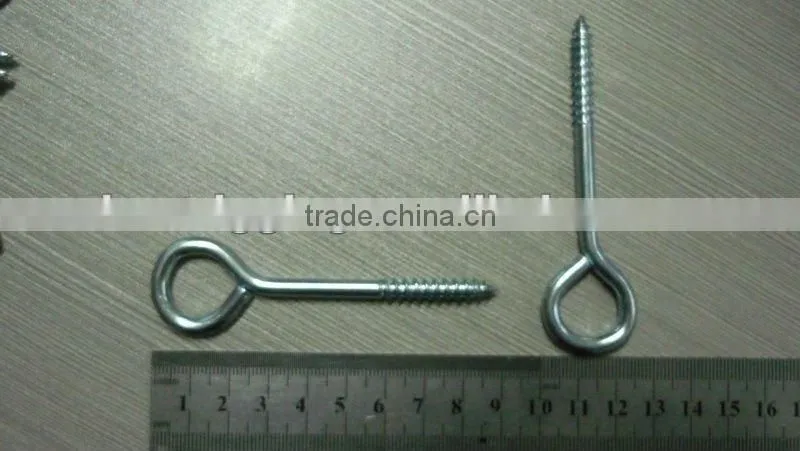 Karbiner rigging Hardware Accessory Zinc plated Ceiling hook bolt and Q hook in wall