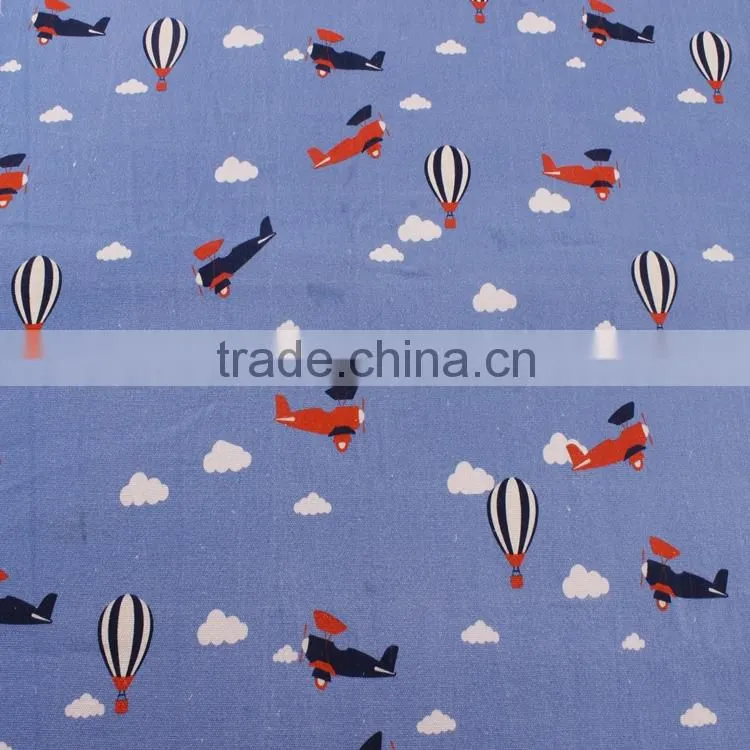 New digital print product fabric textiles 100% cotton canvas fabric for baby fabric